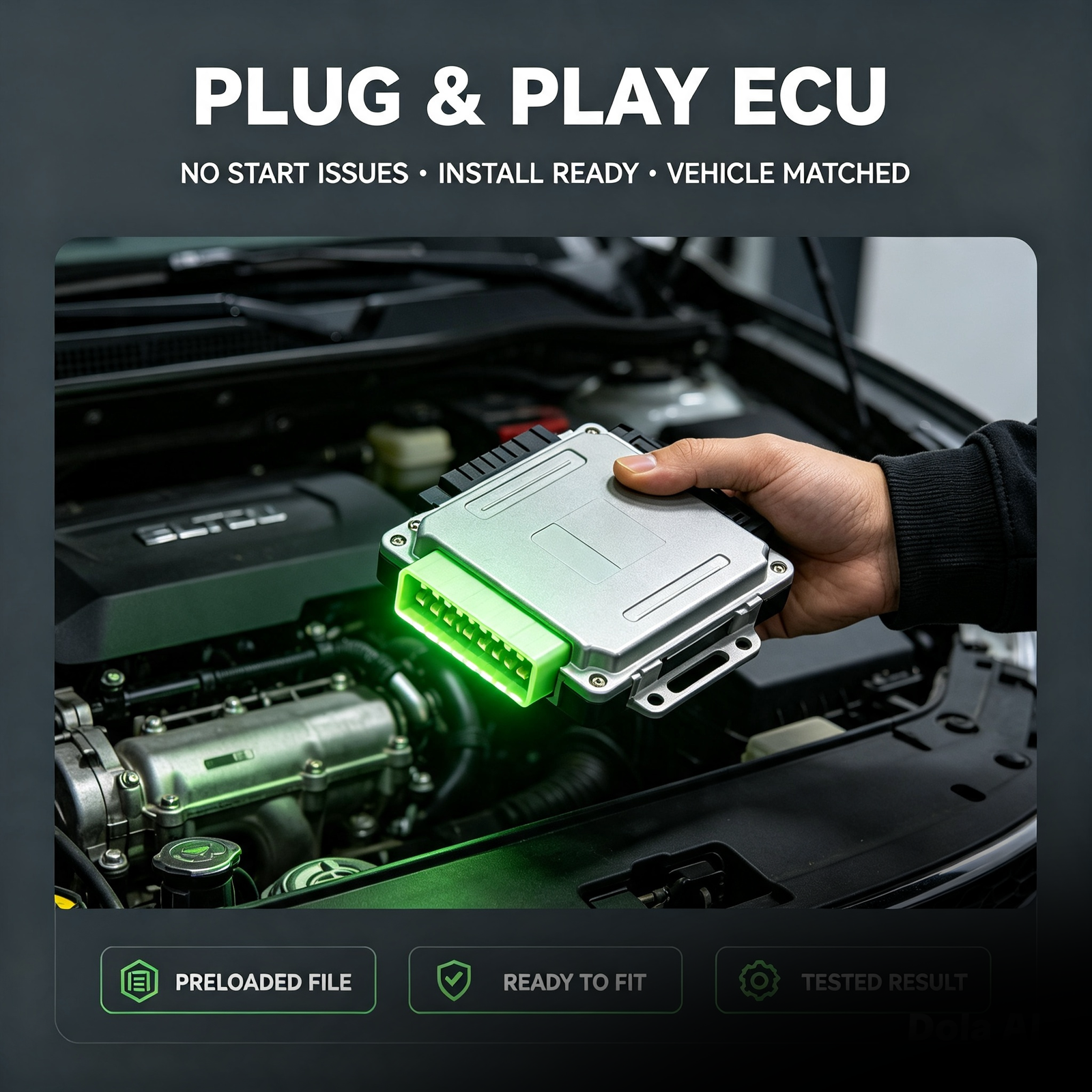 Plug and play ECU services
