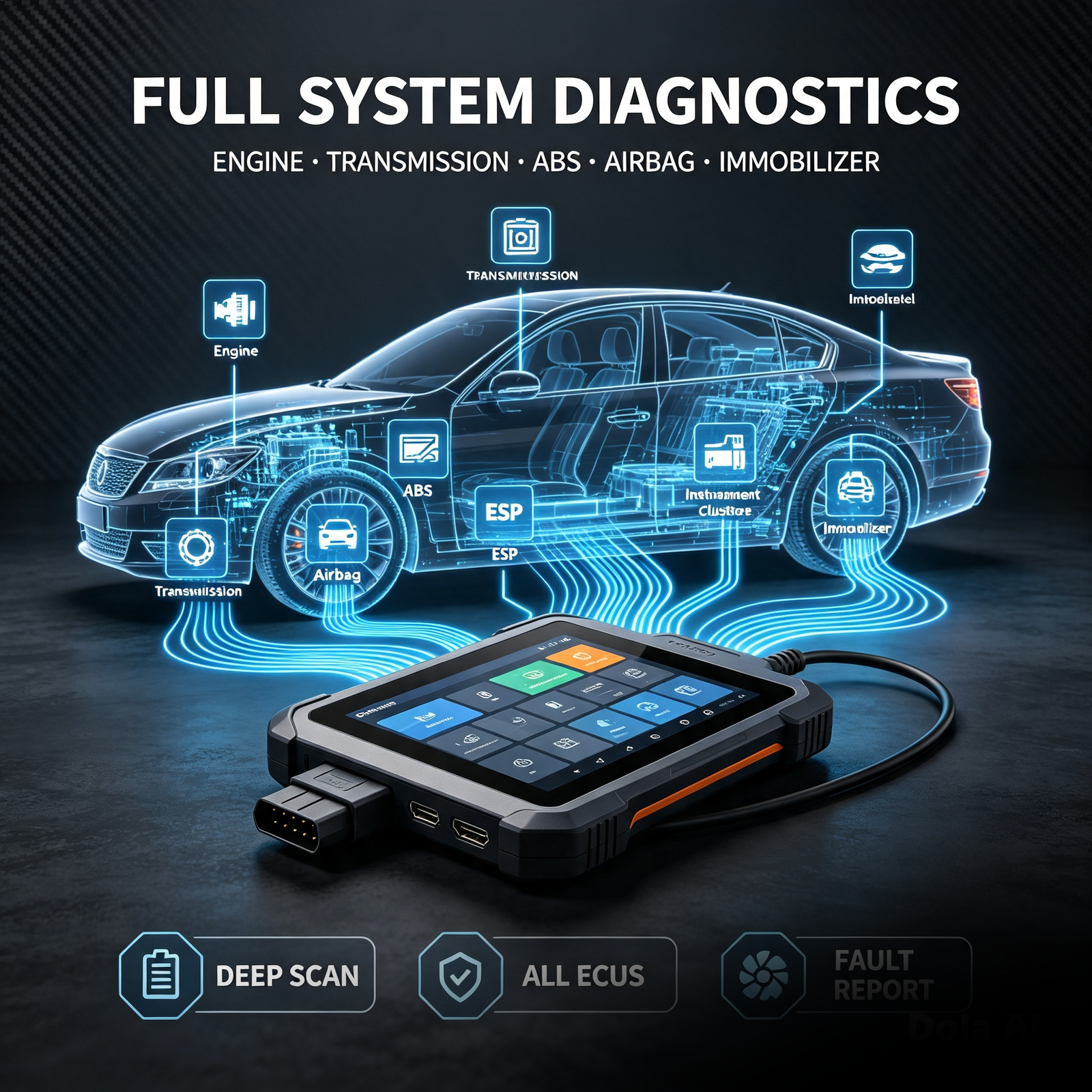 Full vehicle system diagnostics