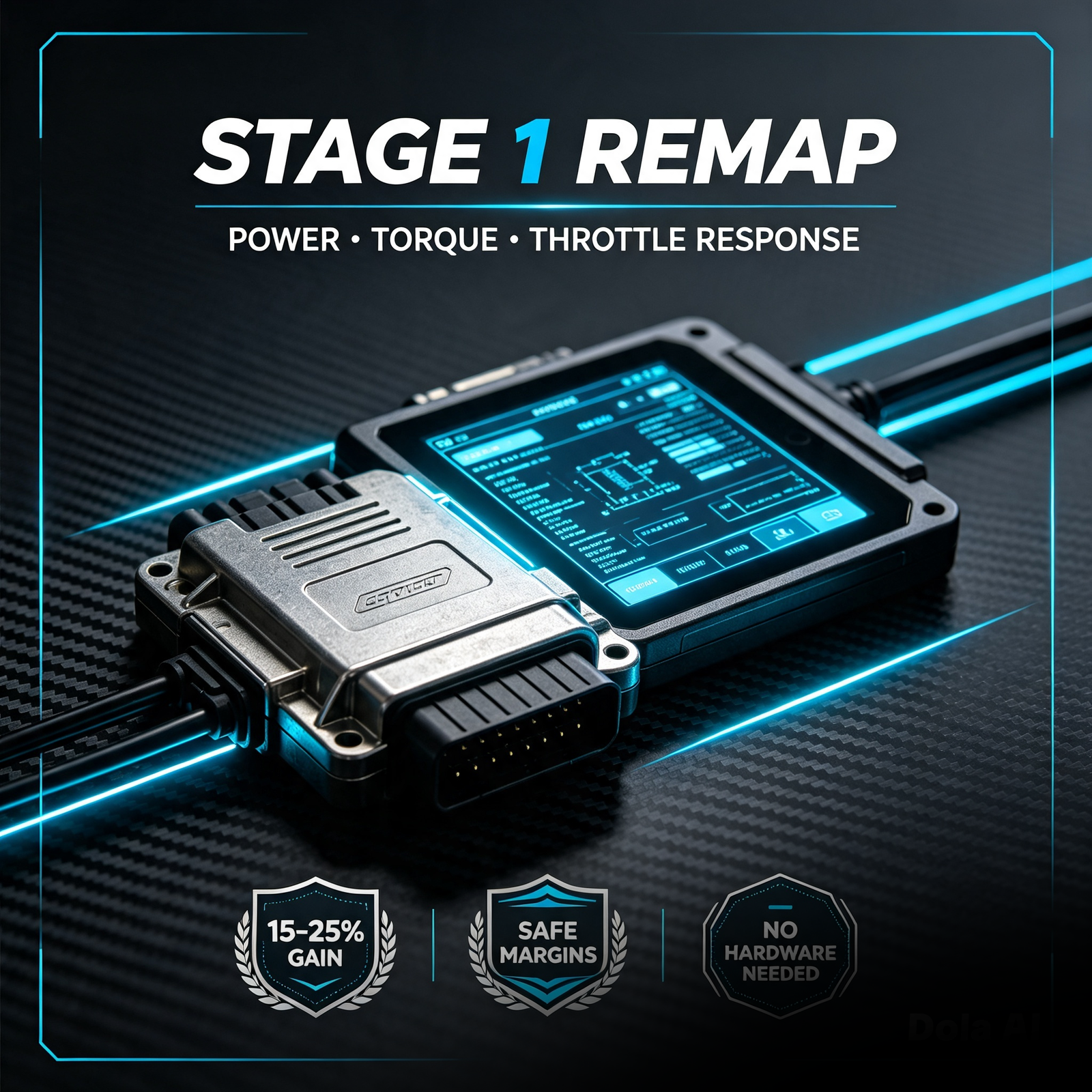 Stage 1 remap, power, torque and throttle response