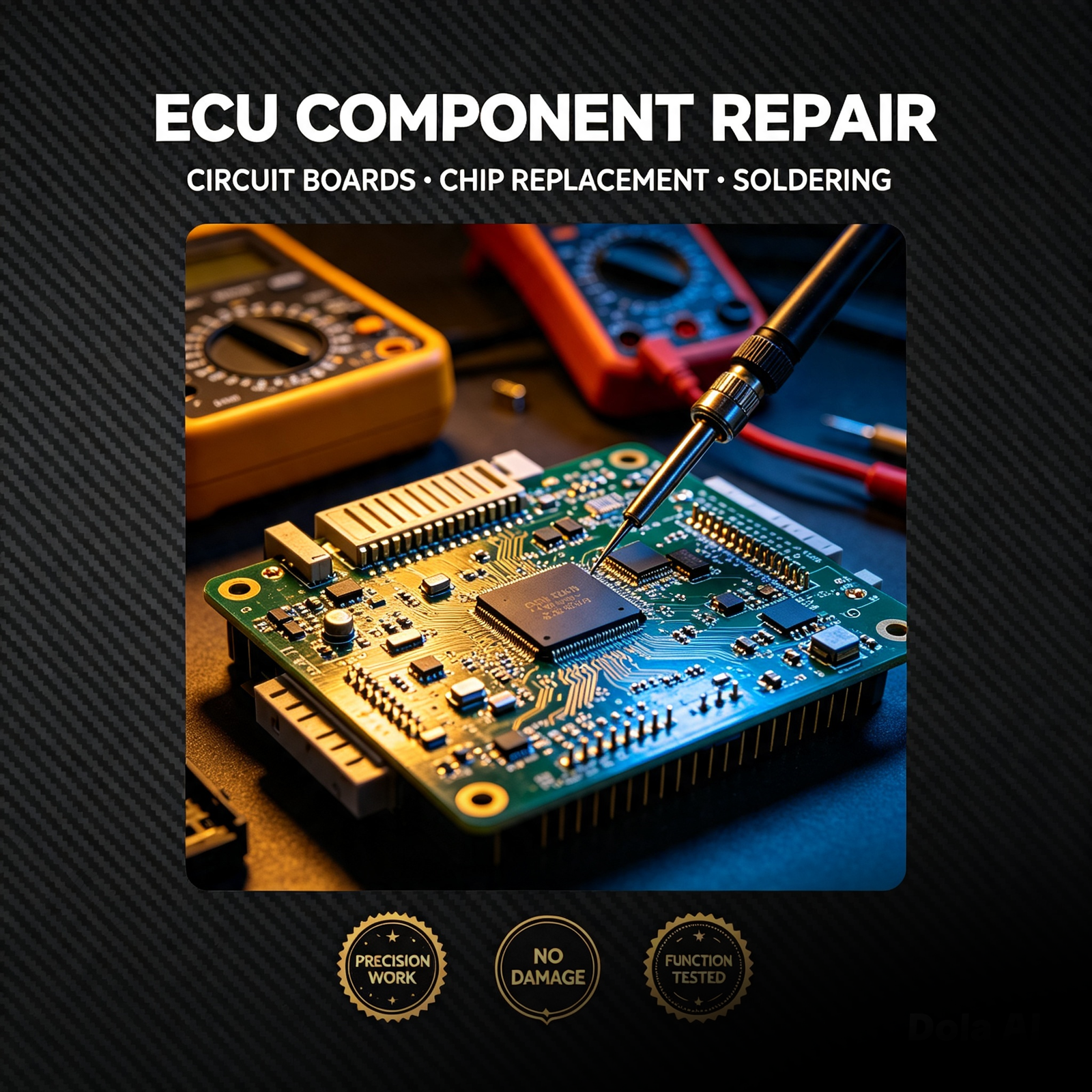 ECU chip repair services